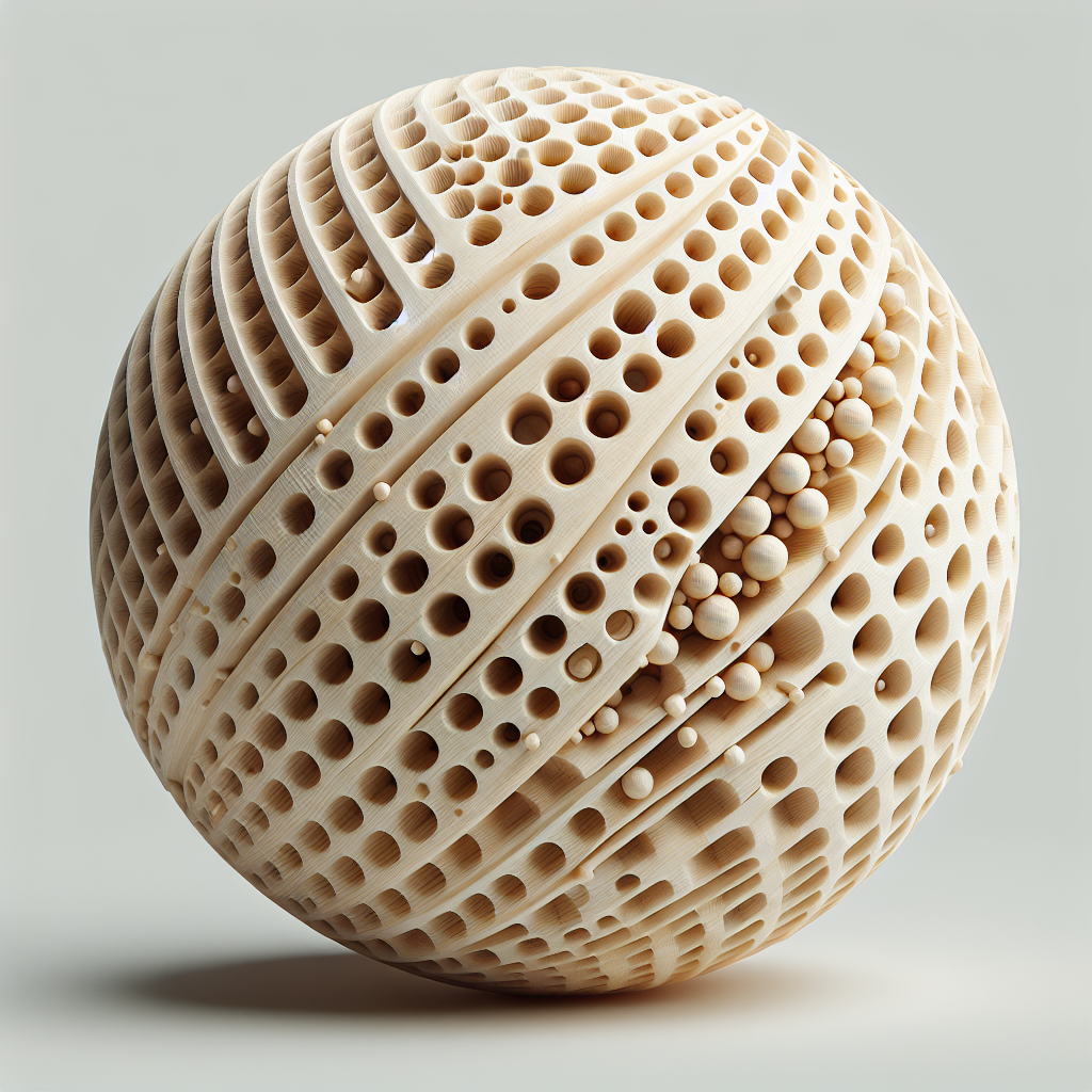 バルサの木目テクスチャ